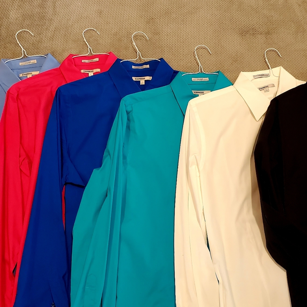 Express 1MX dress shirts